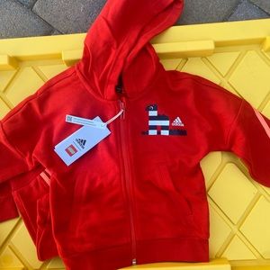 Adidas Toddler “Lego” sweatsuit